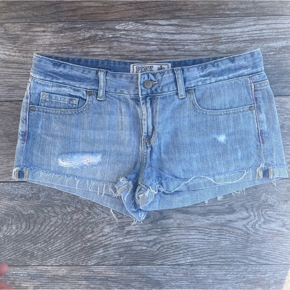 PINK Denim Shorts